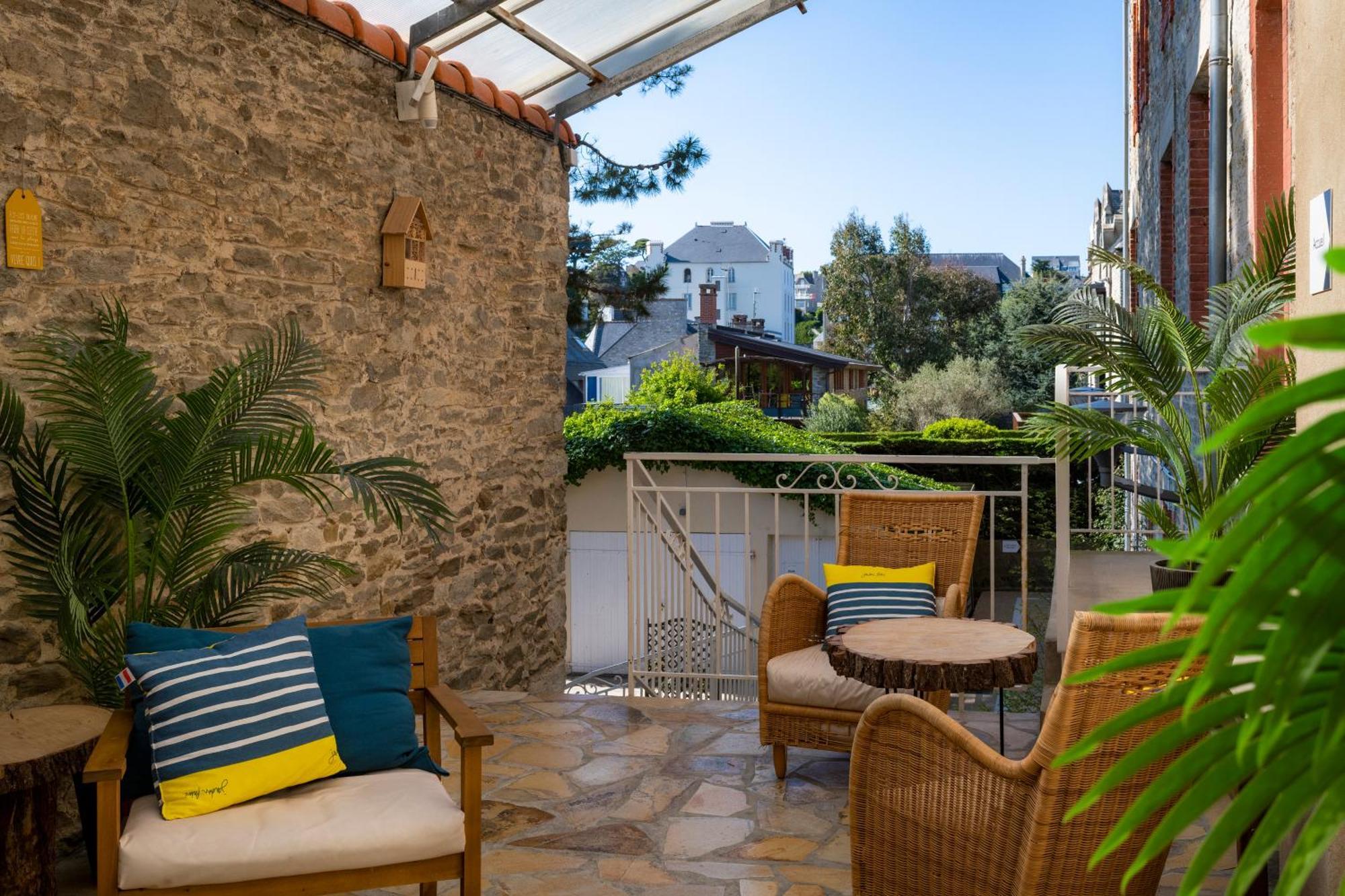 Hotel Des Bains Saint-Cast-le-Guildo Exterior foto